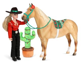 Breyer Traditional 1:9 HP-10368 - Holiday Trail Ride | 2025 Holiday Play Set