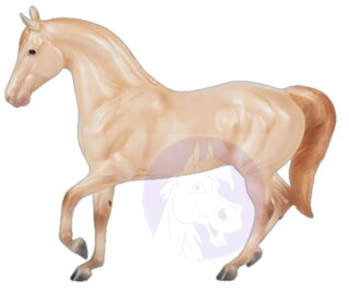 Breyer Freedom (1:12) FS-10611 - Gold Champagne Quarter Arabian Cross