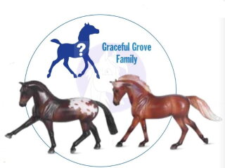 Breyer Stablemates (1:32) SM-10621 - Graceful Grove Family