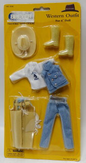 Breyer Accessories - Western Outfit for Child (1:9) oder Classic (1:12) Rider