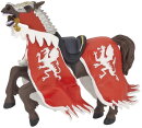 Papo 39388 - Pferd des Drachenkönigs (rot)