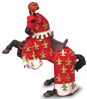 Papo 39257 - Prinz Philips Pferd (rot)