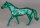 Breyer Stablemate (1:32) 712515 - Swirls n Snowflakes - Green  (Bild zeigt das aktuelle Pferd)