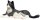 Mojö 387367 - Cat Lying Black and White
