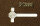 Rio Rondo BC850 - Zügelclip Southwestern geätzt 3/32 (0,24 cm) silberfarben