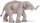 Safari Ltd. Wild Safari® Wildlife 222329 - Aisiatisches Elefantenbaby (alte Version)