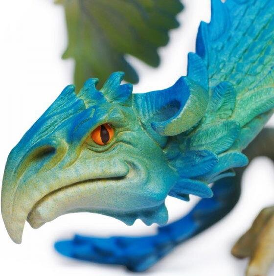 Wyvern Plastic Figure Fantasy Dragon NIB #10124 Safari Ltd 6"L x 4"H 