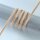 efco 2002006 - Alcantaraband 3 mm breit - beige (Preis pro Laufmeter)