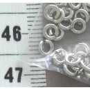 Jump Rings - 4 mm silver