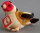 Teddy Hernann Plush - Bird (red)