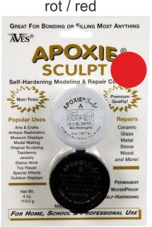 Aves Studio LLC - Apoxie® Sculpt Modelliermasse (rot ca. 113gr)