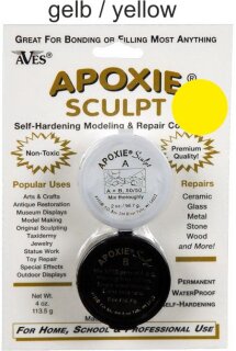 Aves Studio LLC - Apoxie® Sculpt Modelliermasse (gelb ca. 113gr)