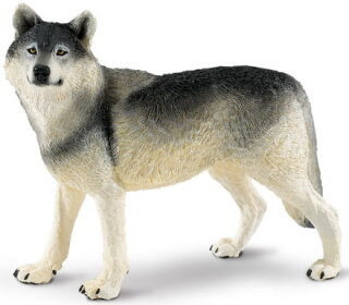 Safari Ltd. 112689 - Grauer Wolf
