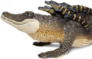 Safari Ltd. Incredible Creatures® 259629 - Alligator mit Babies
