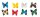 Safari Ltd. Toob® 684504 - Butterflies
