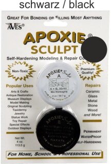 Aves Studio LLC - Apoxie® Sculpt Modelliermasse (schwarz ca. 113gr)