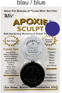 Aves Studio LLC - Apoxie® Sculpt Modelliermasse (blau ca. 113gr)