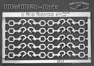 Rio Rondo HD720s - Haken geätzt - silberfarben