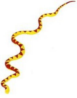 Safari Ltd. Incredible Creatures® 268329 - Snake Baby yellow brown