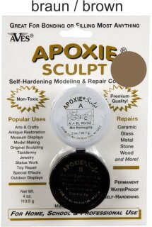 Aves Studio LLC - Apoxie® Sculpt Modelliermasse (braun ca. 113gr)