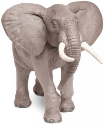 Afrikanischer Elefantenbulle 20 cm Serie Wildtiere Safari Ltd 295629 