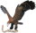 Southlands Replicas SR00016 - Wedgetail Eagle with Brown Snake