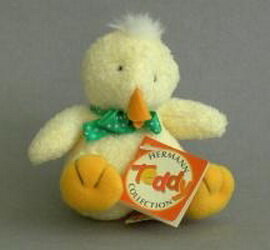 Teddy Hermann Plüsch 905172 - Schlüsselanhänger Ente