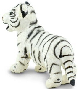 Safari Ltd. Wild Safari® Wildlife 295029 - Bengal Tiger Baby weiß
