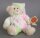 Teddy Hermann Plush 91321 - Pyjama bear pink / green