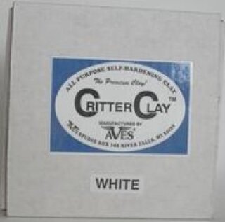 Critter Clay - 2250gr - weiß