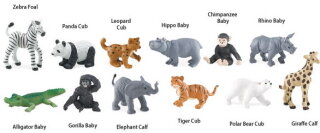 Safari Ltd. Toob® 680004 - Zoo Babies