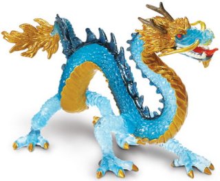 Safari Ltd. 10175 - Krystal Blue Dragon