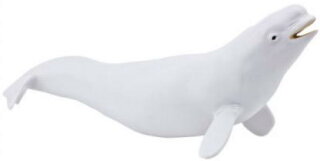Safari Ltd 211002 Monterey Bay Aquarium Sea Life Collection Beluga Whale for sale online 