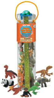 Safari Ltd Mega Toob 683004 - Dschungel & Dino Babies