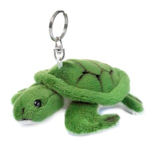 WWF Plüschtier Schlüsselanhänger 00299 - Meeresschildkröte
