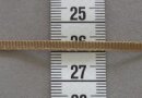 Ripsband 3 mm - Nocciola (Preis pro Laufmeter)