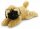 Russ Berrie Plüsch 35985 - Mops liegend, gross