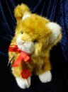 Teddy Hermann Plüsch62320  - Katze mit Schleife