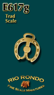 Rio Rondo Traditional (1:9) E617g - In Hand Stud Bit etched (golden)