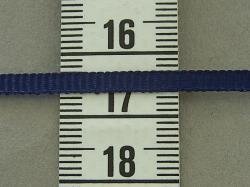Grosgrain Ribbon 3 mm - Blu (price per meter)