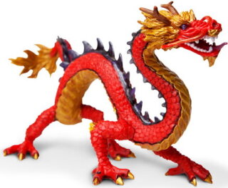 for sale online Safari 10135 Horned Chinese Dragon Replica Figure Toy 