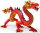Safari Ltd. 10135 - China Drache mit Hörner (rot)