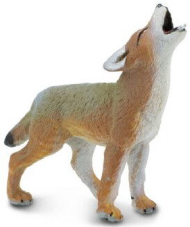 Coyote Wildlife Replica Figure Toy 227229 New Safari Ltd 