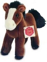 Teddy Hermann Plush 90217 - horse with voice (dark)