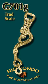 Rio Rondo Traditional (1:9) G701g - Iberian Baroque Gebiss geätzt (go ...
