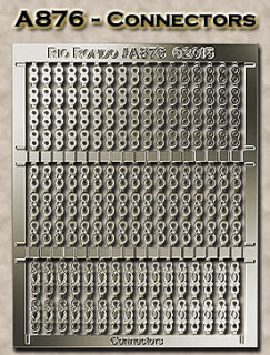 Rio Rondo Traditional (1:9) A876s - Connectors etched (silvery)