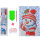 Craft Buddy CANJ-6 - Crystal Art Notizbuch Set - Schneemann
