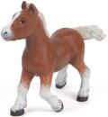 Papo 51519 - Shetland Pony Fohlen (rotbraun)