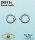 Rio Rondo Bitty Bijoux Stablemate (1:32) JX911s - Round Snaffle bit etched (silvery)