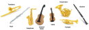 Safari Ltd. Toob® 685404 - Musikinstrumente (neue Farben)